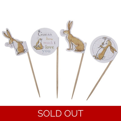 Guess How Much I Love You - Cupcake Picks